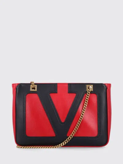 Valentino Large Shopping Bag "viva Superstar" In Black