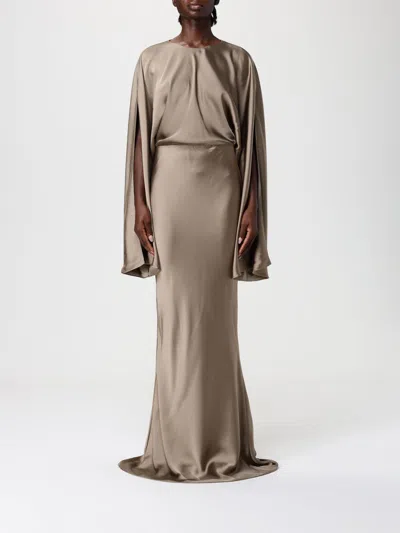Norma Kamali Dress  Woman Color Champagne In Gold