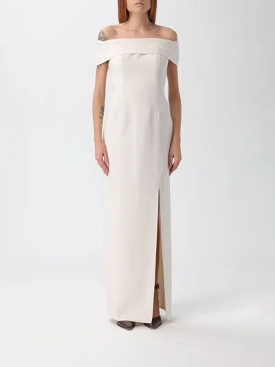 Ralph Lauren Maxi Dress In Neutral