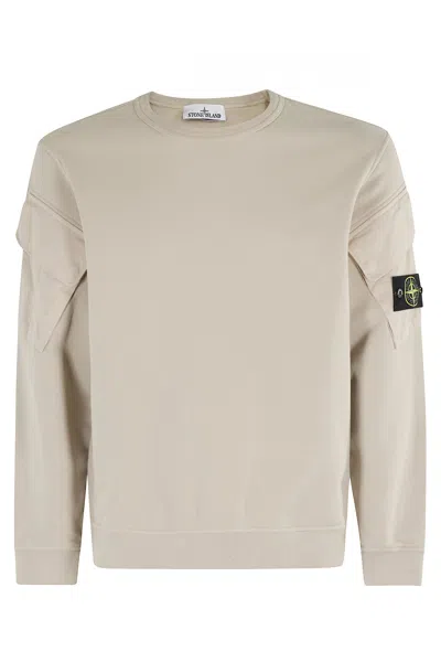 Stone Island Sweatshirt In White