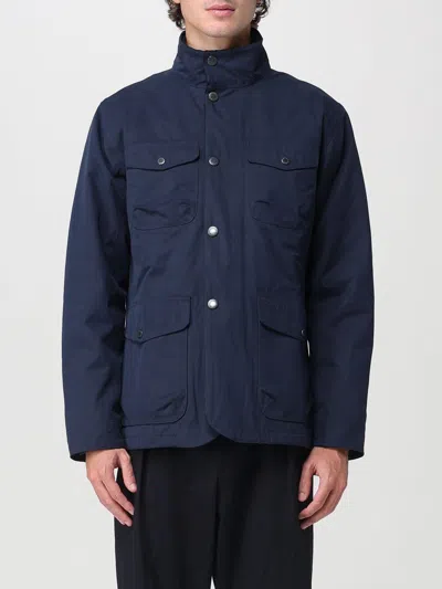 Barbour Jacket  Men Color Blue In Blue