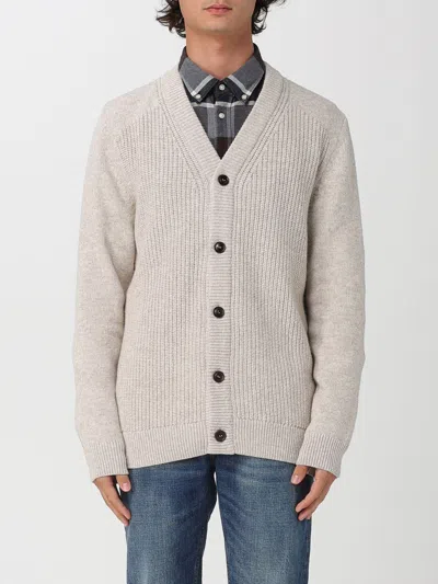 Barbour Cardigan  Men Color Beige In Neutral