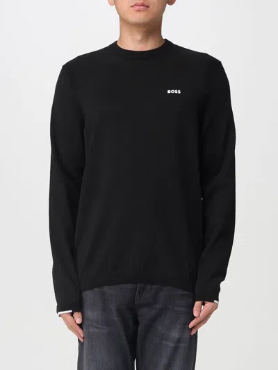 Hugo Boss Sweater Boss Men Color Black In Black