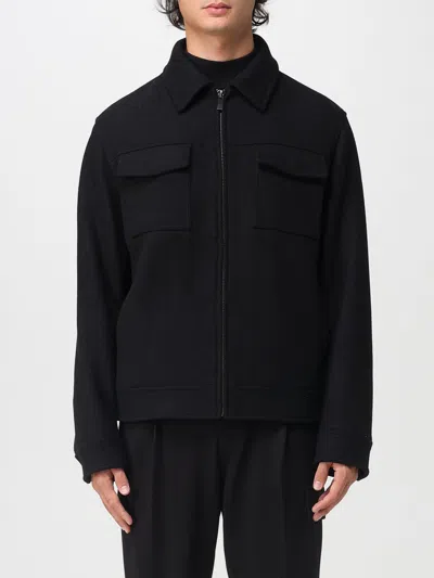 Manuel Ritz Zip-up Jacket In Black