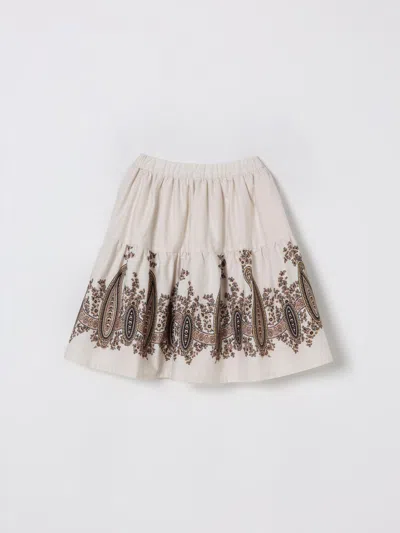 半身裙 ETRO 儿童 颜色 米色