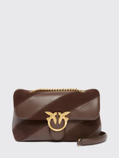 Pinko Shoulder Bag  Men Color Brown In Brown