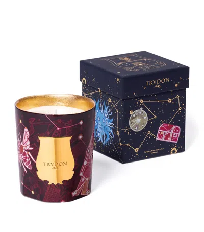 Trudon Nazareth Candle 9.5 Oz. In Burgundy