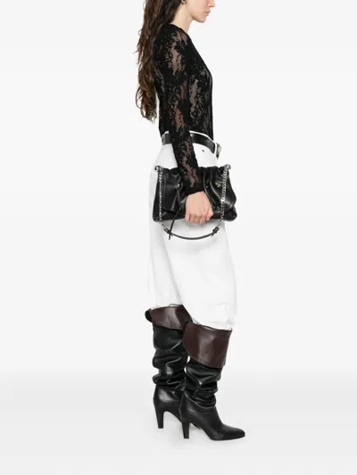 Isabel Marant Bolton Pouch Leather Shoulder Bags