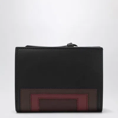 Loewe Leather Wallet In Black