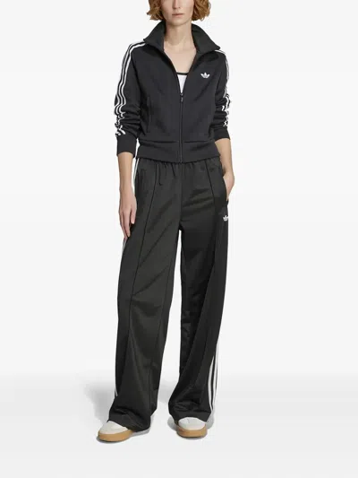 Adidas Originals Adicolor Classics Crop Hoodie Black Women's Lightweight Cropped Hoodie In Blue