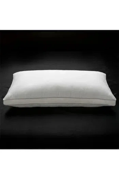 Ella Jayne Home Memory Fiber Pillow Cotton Luxurious Mesh Gusseted All Sleeper Standard Pillow In White