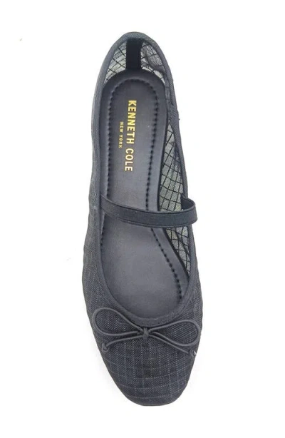 Kenneth Cole Myra Mesh Ballet Flat In Black