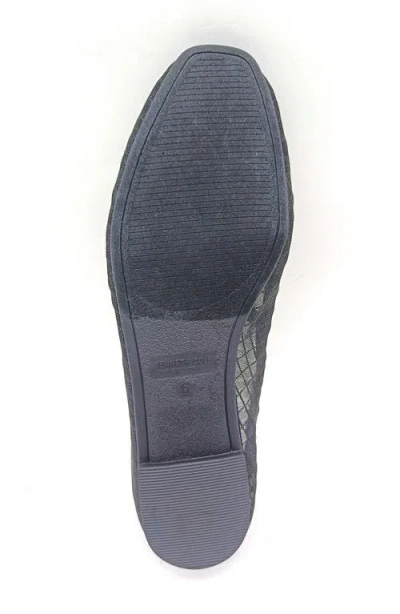 Kenneth Cole Myra Mesh Ballet Flat In Black