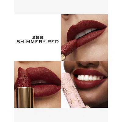 Lancôme 296 Shimmery L'absolu Rouge Matte Lipstick 3.4g In Red