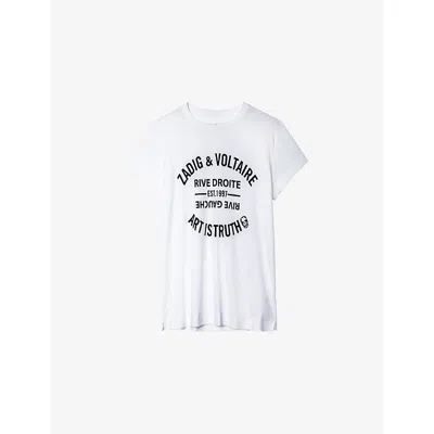 Zadig & Voltaire Walk T-shirt In White