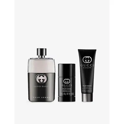 Gucci Womens Guilty Pour Homme Eau De Toilette Gift Set In Multi