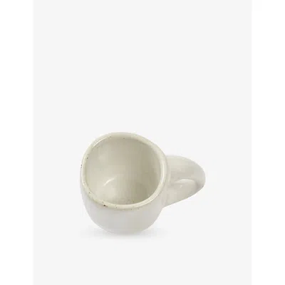 Serax White Out Of Lines Stoneware Espresso Cup In White
