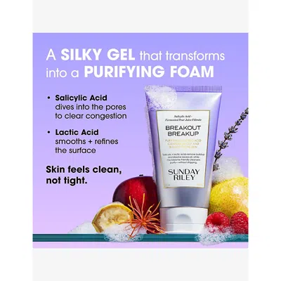 Sunday Riley Breakout Breakup Purifying Salicylic Acid Cleanser 5 Oz.