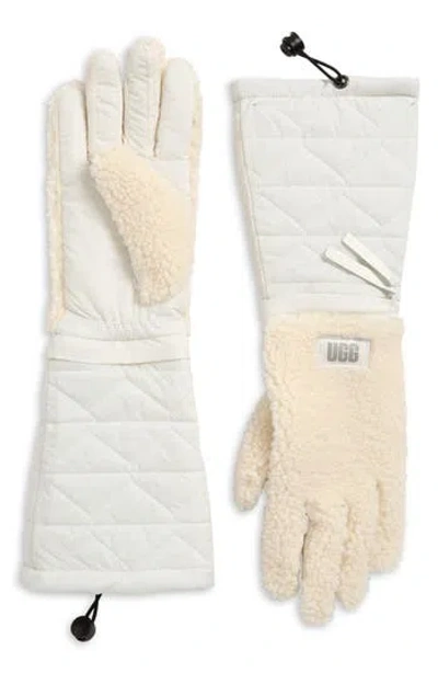 Ugg ® Fluff Faux Fur Modular Gloves In Multi