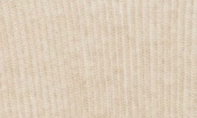 Vigoss Shadow Rib Crewneck Sweater In Neutral