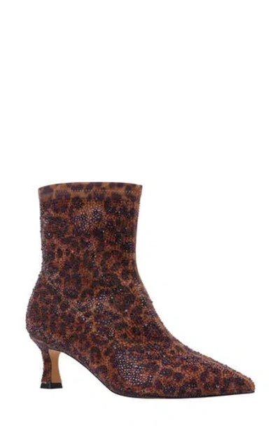 Good Choice New York Tina Pointed Toe Boot In Animal Print