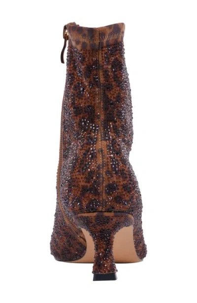 Good Choice New York Tina Pointed Toe Boot In Animal Print