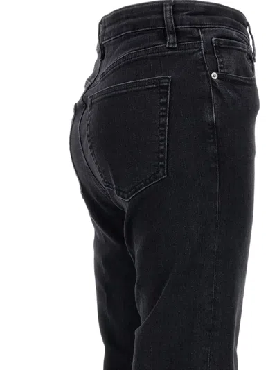 Frame Black Super Stretch The Reboot Jeans In Black