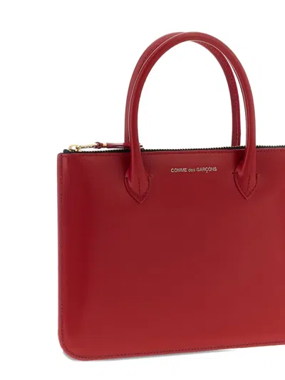 Comme Des Garçons Top Handle Clutch Bag Sa5100ha In Red