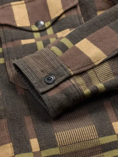 Rrl Plaid-patterned Cotton Shirt In Multi