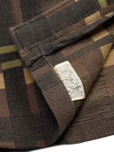 Rrl Plaid-patterned Cotton Shirt In Multi