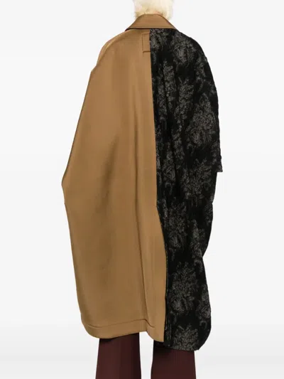 Uma Wang Canopy Coat In Brown