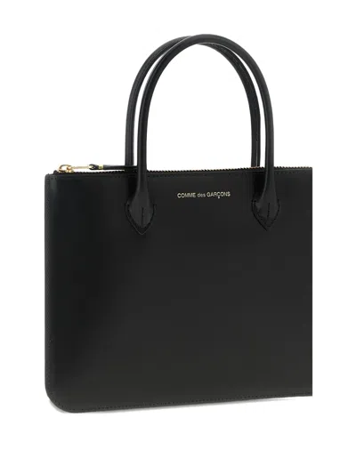 Comme Des Garçons Top Handle Clutch Bag Sa5100ha In Black