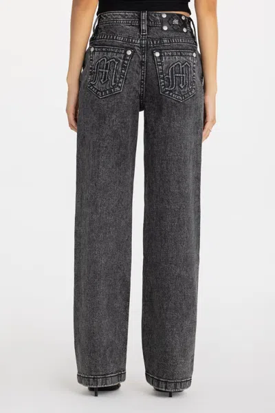 Miss Me Going Rouge Slim Wide - 32 / 30" / Grey In Gray