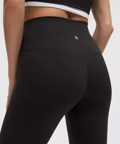 Lululemon Align No Line™ High-rise Pant 25" In Black