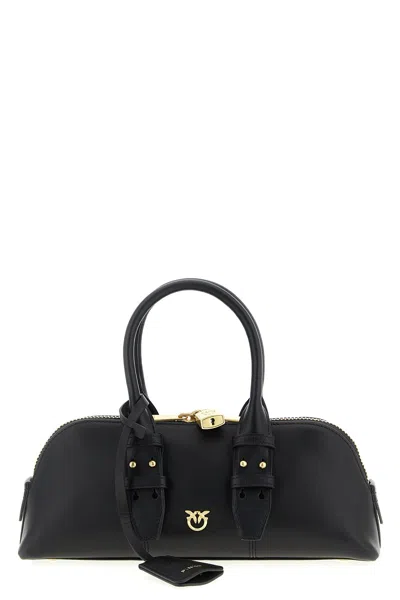 Pinko Small Hand Bag Escape Bag Baguette In Leather In Black