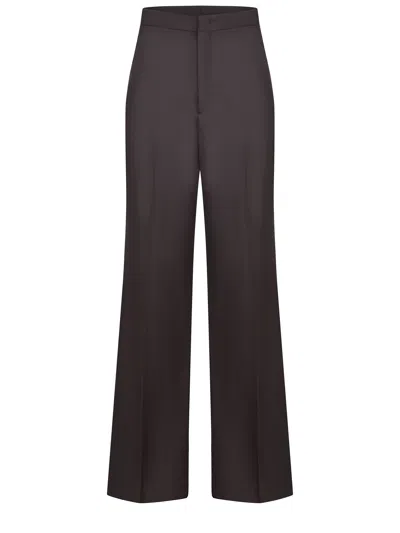 Tagliatore Tailored Brown Jacket With Structured Design In Black