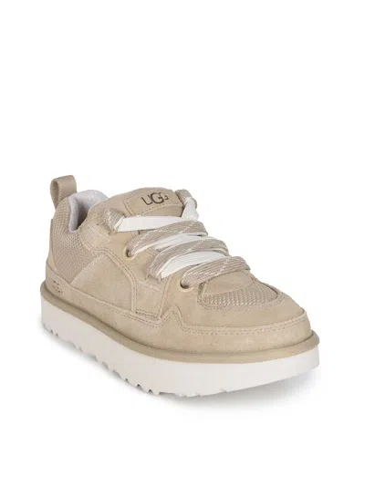 Ugg Lo Lowmel Mesh And Suede Sneakers In Animal Print