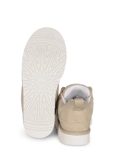 Ugg Lo Lowmel Mesh And Suede Sneakers In Animal Print
