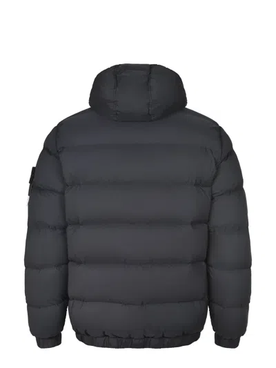 Stone Island Seamless Tunnel Nylon Down-tc Regular-fit. Piumino Con Cappuccio A Uno Strato Di Nylon Leggero Stret In Black