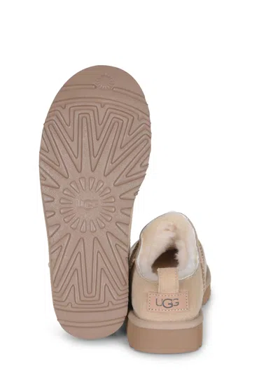 Ugg Mules " Classic Micro" In Neutral