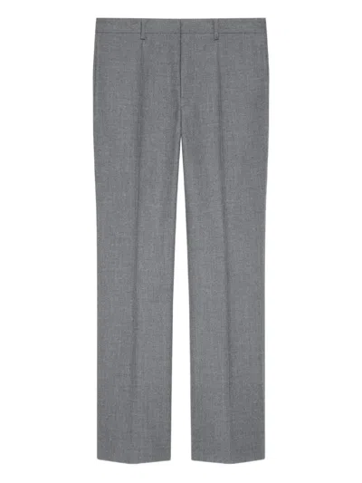 Givenchy Tailored Pants In Flannel In Gray