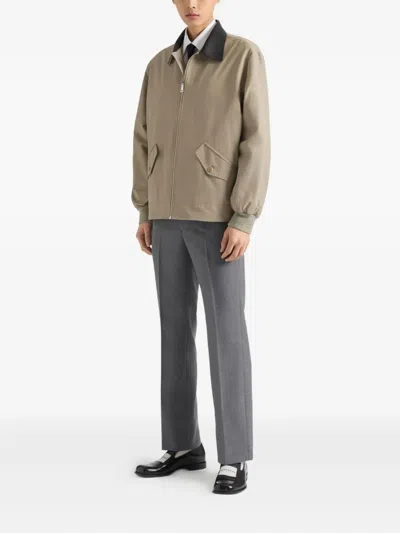 Givenchy Tailored Pants In Flannel In Gray