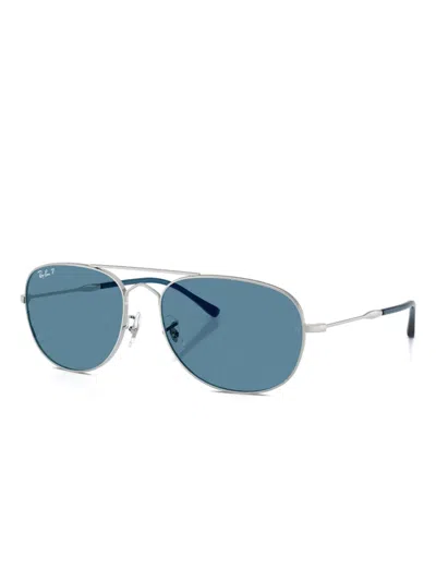 Ray Ban Bain Bridge Sunglasses In Blue