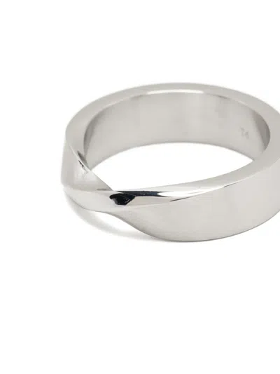 Agnès B. Narrative Ring In Silver