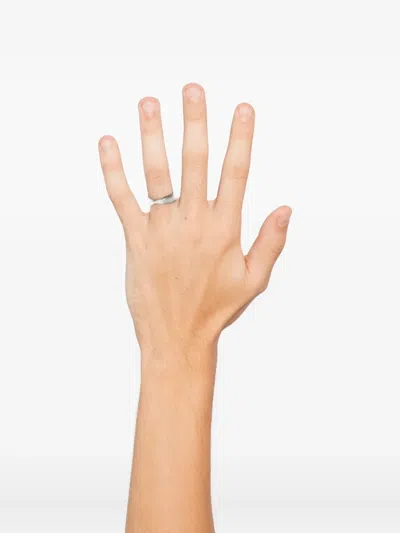 Agnès B. Narrative Ring In Black