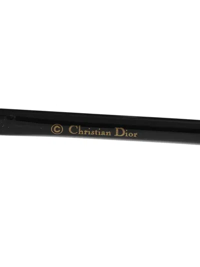 Pre-owned Dior 2020s Soreals Stud-embellished Sunglasses In Gold