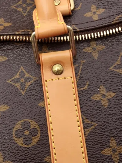 Pre-owned Louis Vuitton Keepall 55 Monogram Boston Bag In Brown