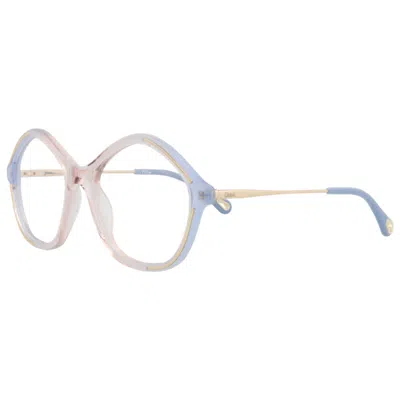 Chloé 52mm Round Optical Glasses In Multi