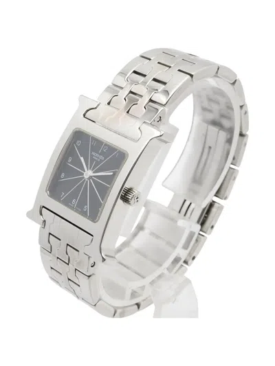 Pre-owned Hermes 2010s H 21mm In Black