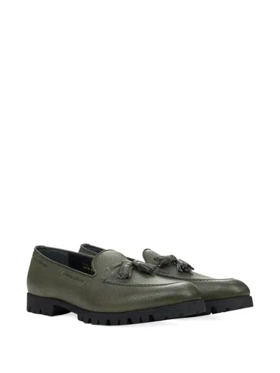 Aimé Leon Dore Green Chicco Riso Loafers In Green